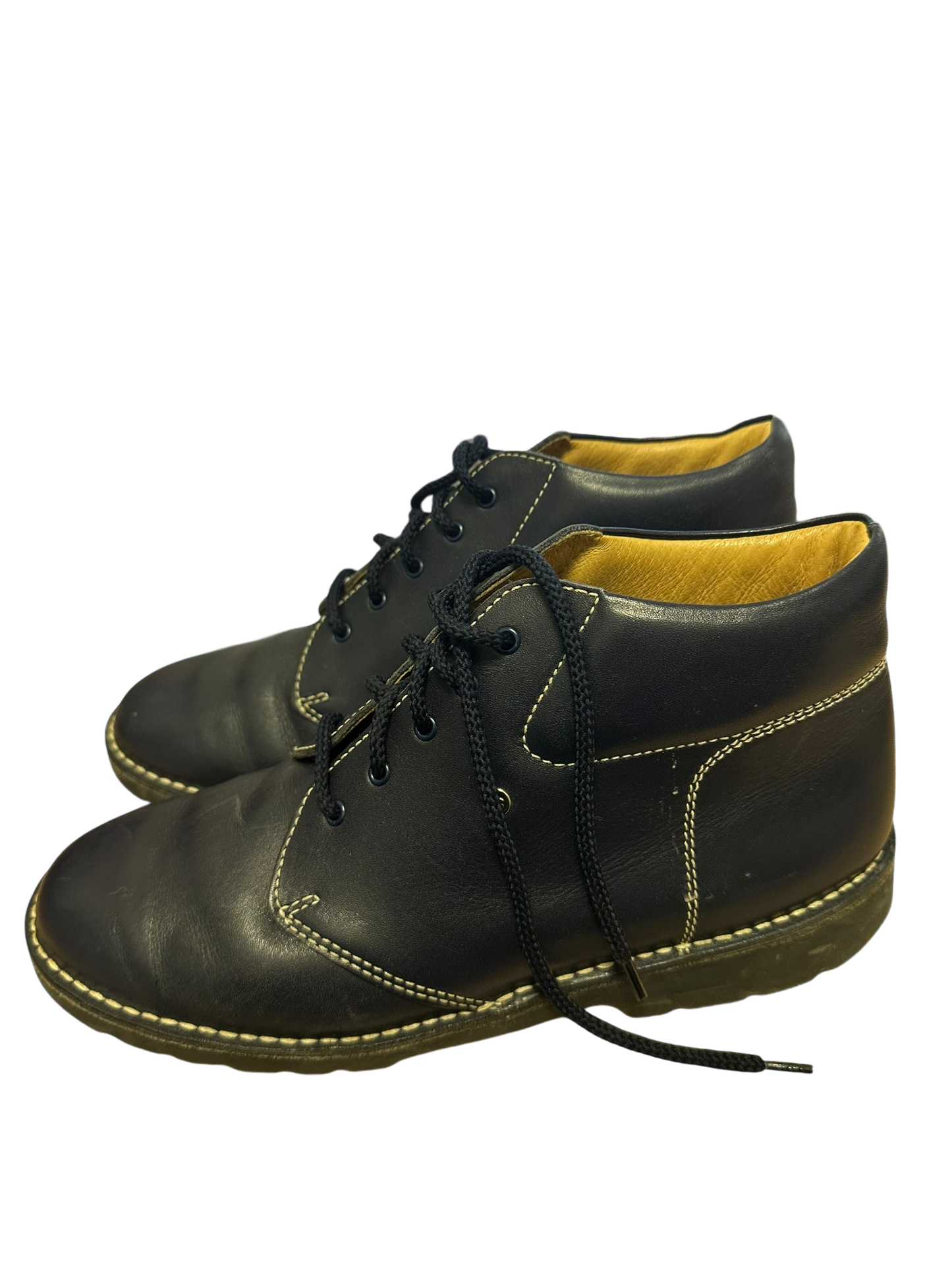 Bause Damenschuhe dunkelblau aus Echtleder Gr. 40