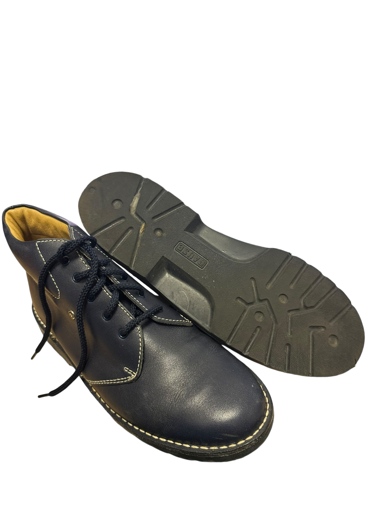 Bause Damenschuhe dunkelblau aus Echtleder Gr. 40