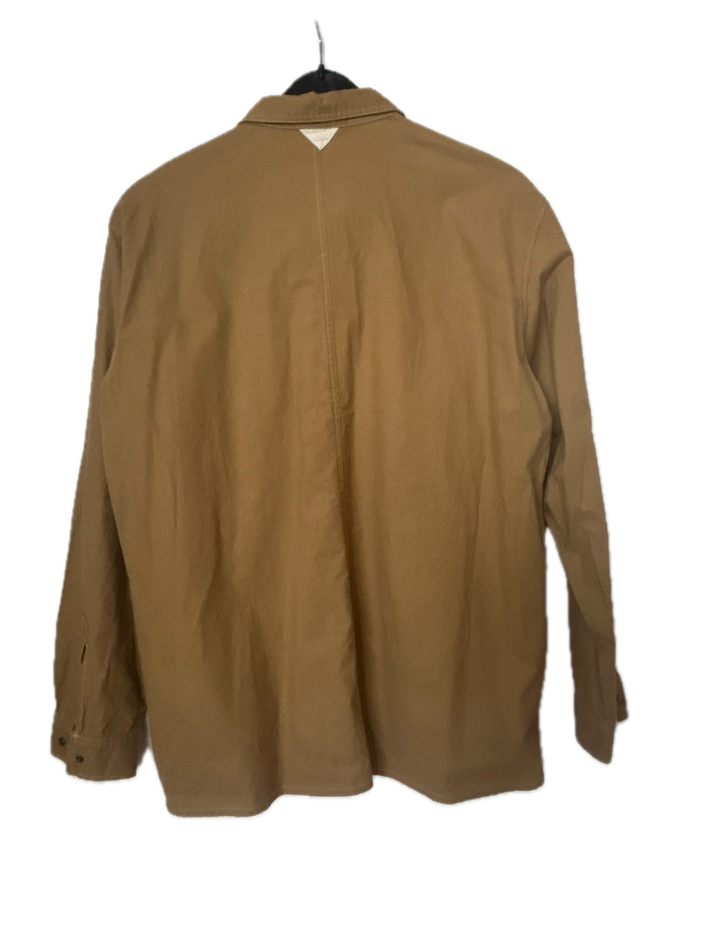 Hemd langarm - Vintage Comfort Fit Gr. L Beige/Braun