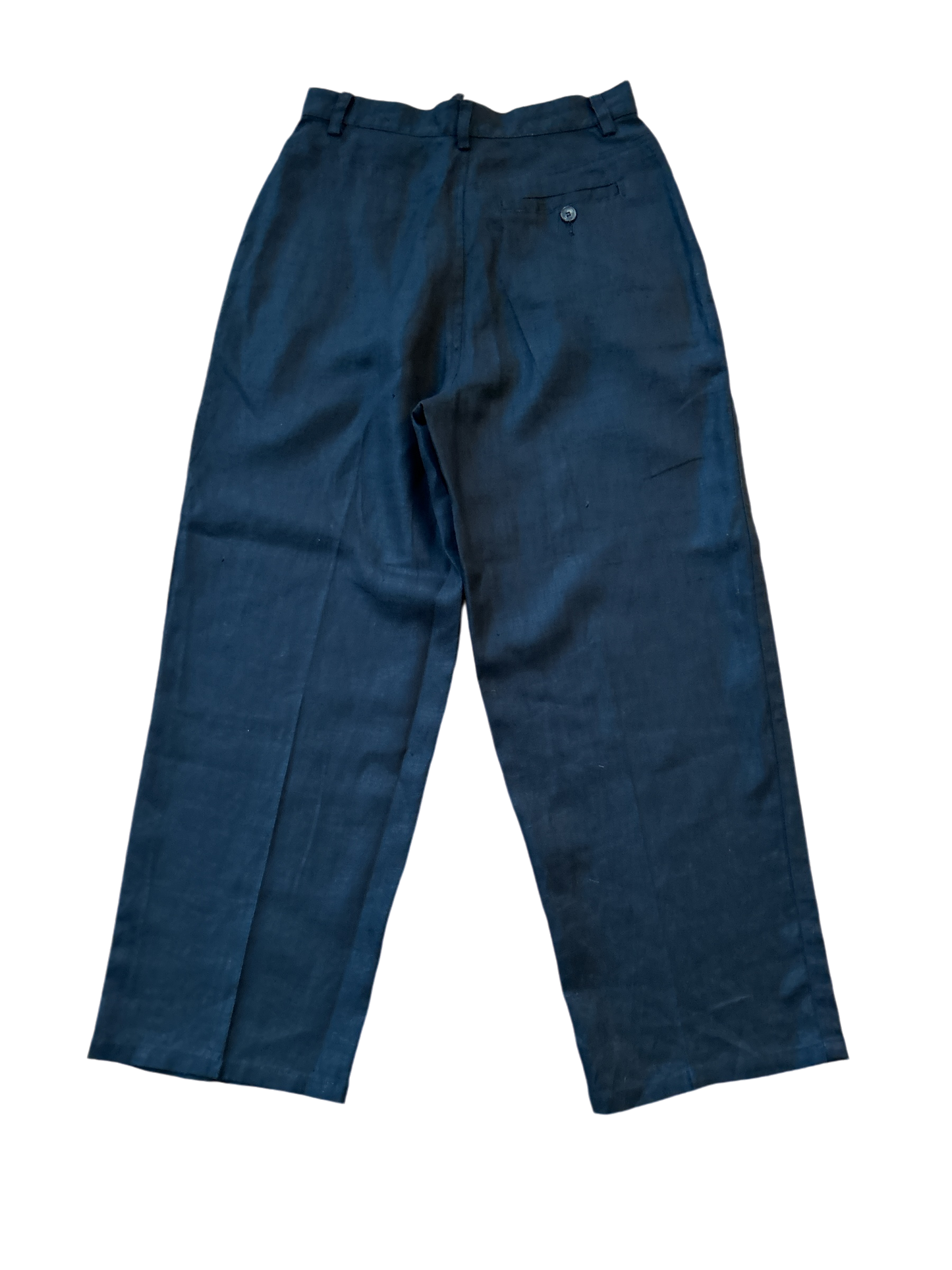 ESPRIT Leinenhose dreiviertel Schwarz Größe 36