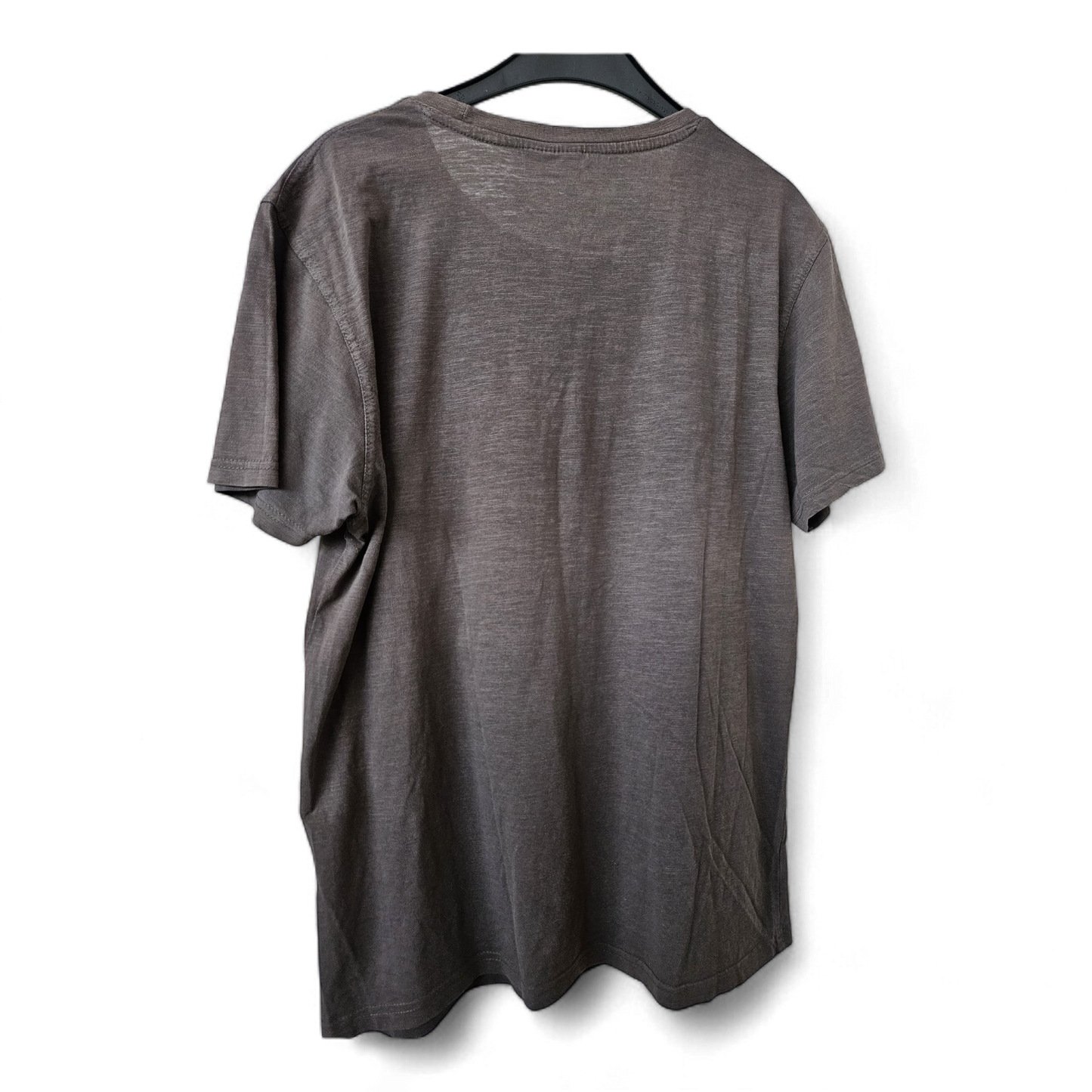 IDENTIC - Kurzarm - T-Shirt - Gr. L - grau mit farbigem Print