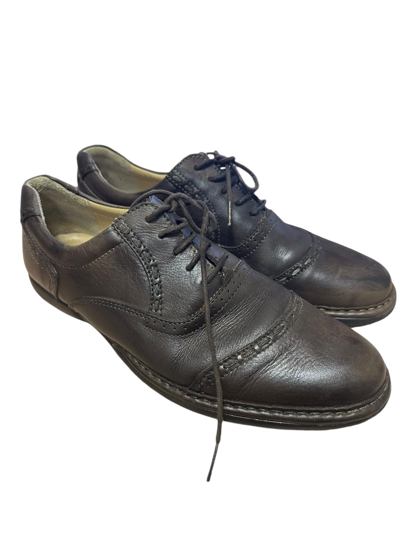 🟢 Camel Active Herrenschuhe Braun Gr. 43 – Echtleder – Made in Germany –