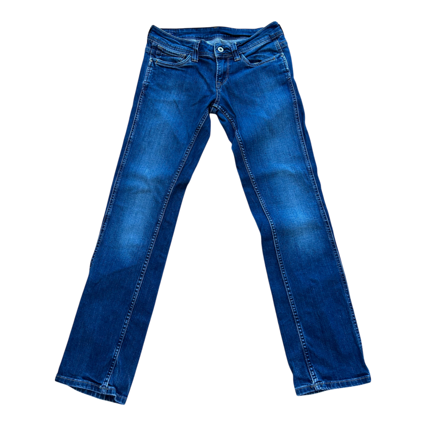 Pepe Jeans Damen Regular Waist mit Stretchanteil Größe 38