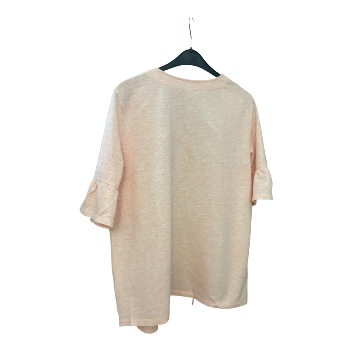 Fiora Blue rose Sweatshirtjacke kurzarm, Größe 50