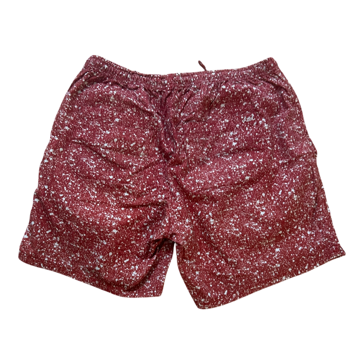 Topman Shorts rot gemustert Größe M