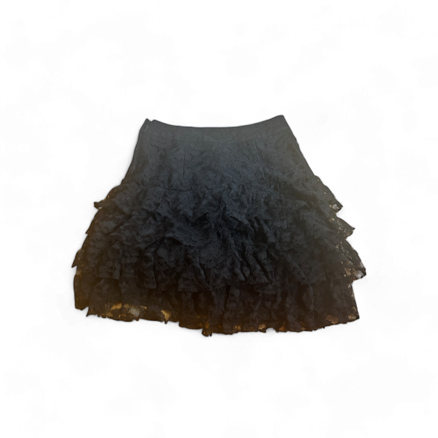 Pure Panda Minirock schwarz mit Spitze Gr. 32