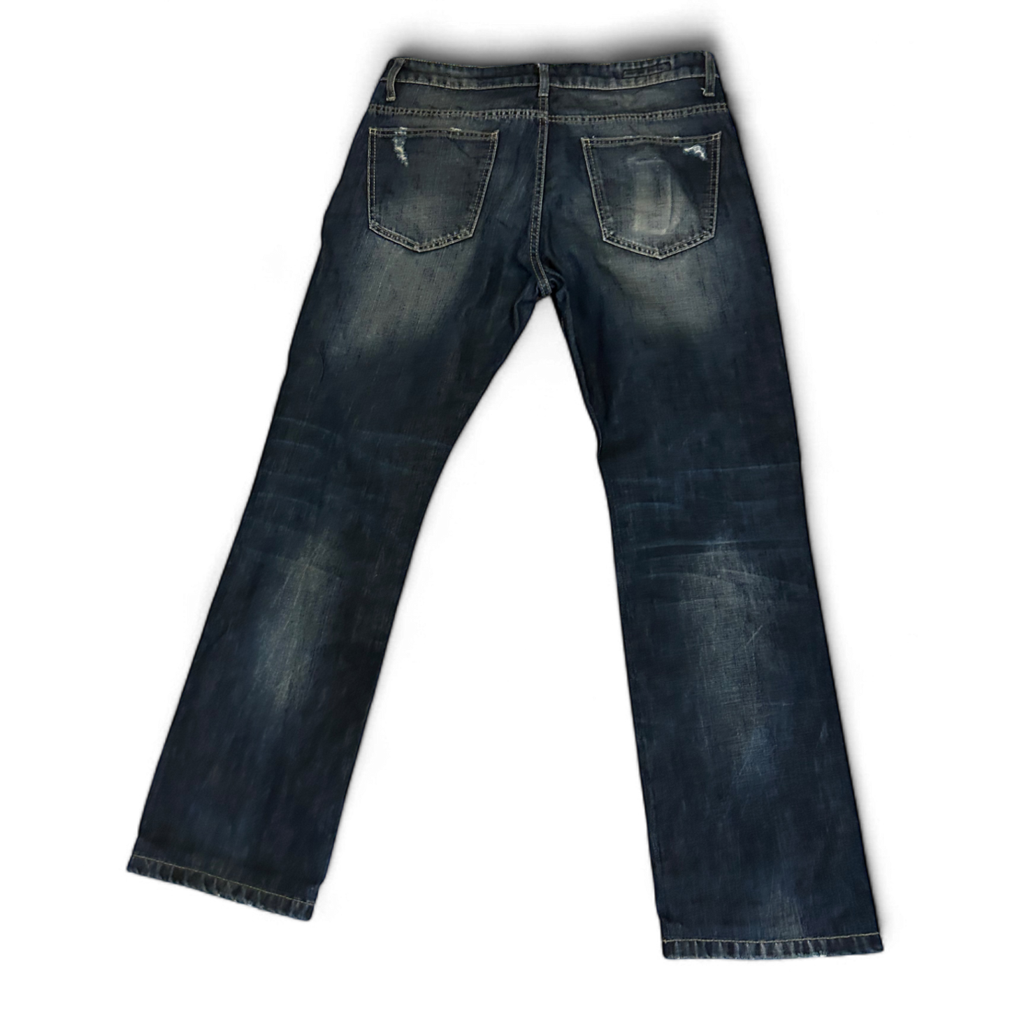 Gucci Herren Jeans Blau Größe W36 Made in Italy Regular Waist