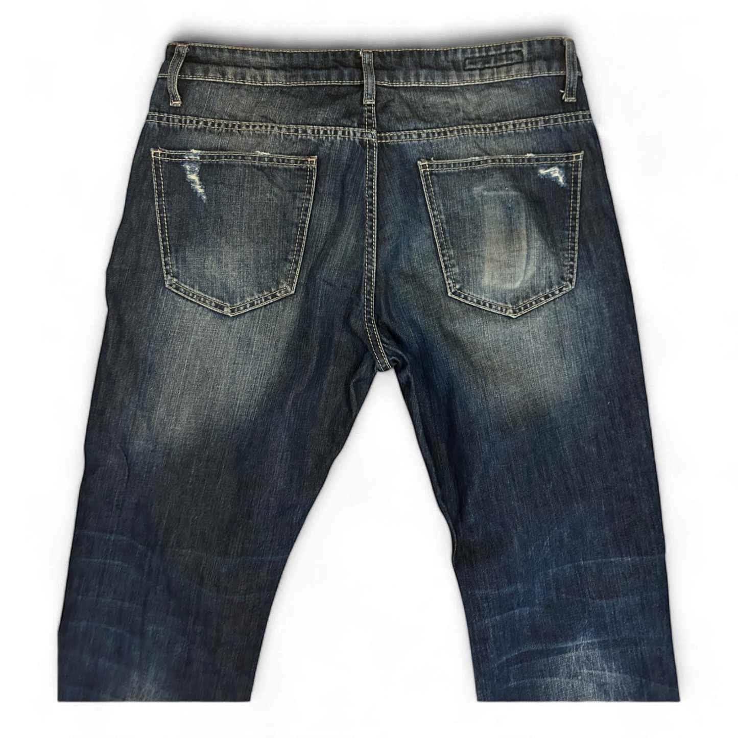 Gucci Herren Jeans Blau Größe W36 Made in Italy Regular Waist