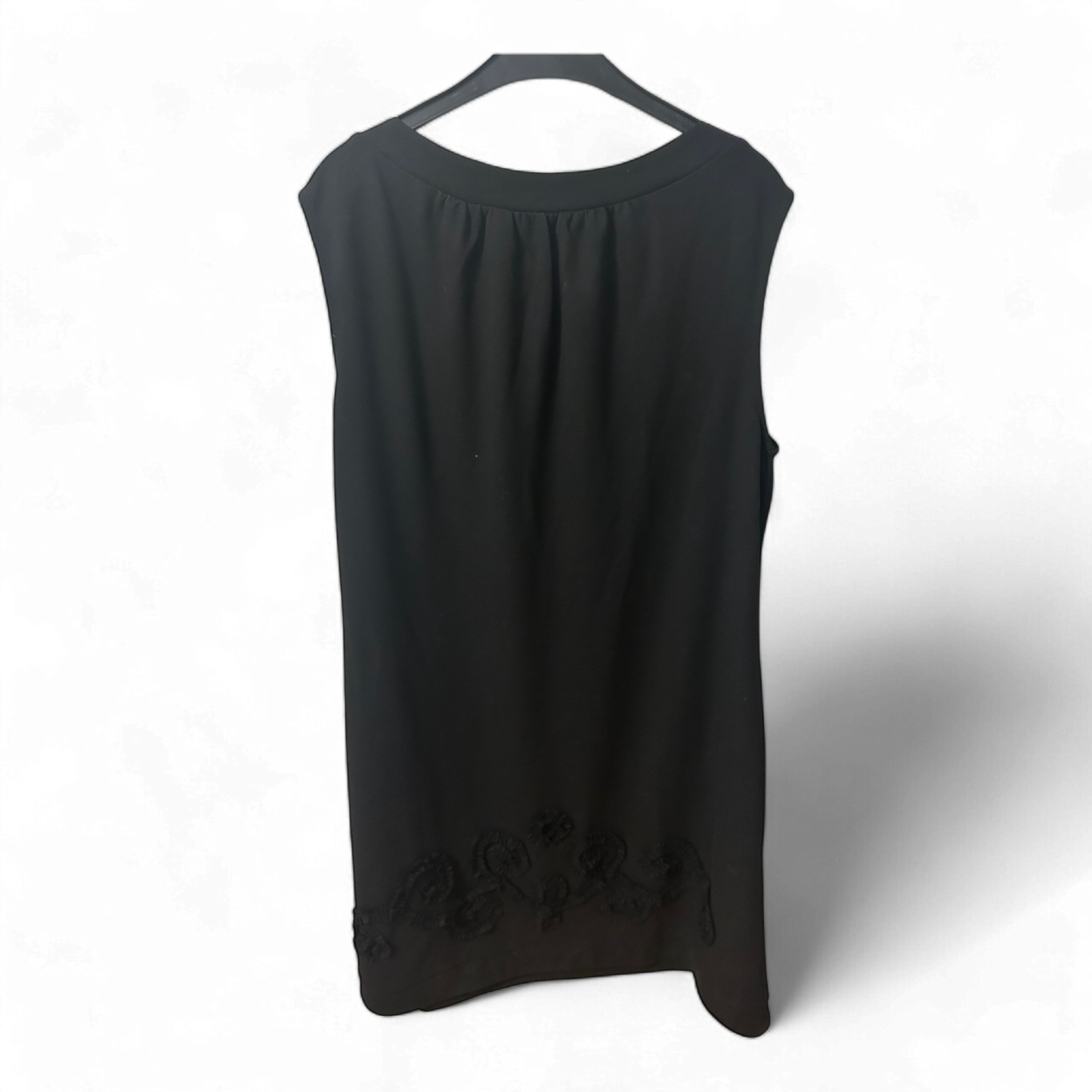 Harald Glööckler Pompöös edles Kurzarmkleid schwarz Größe 46