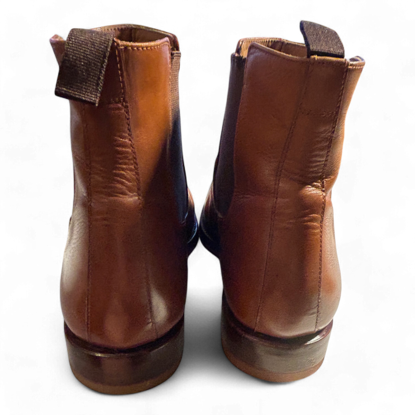 Yanko Chelsea-Stiefel, Gr. 42,5 (UK 8,5) – Vibram-Sohle, rahmengenäht, hellbraun