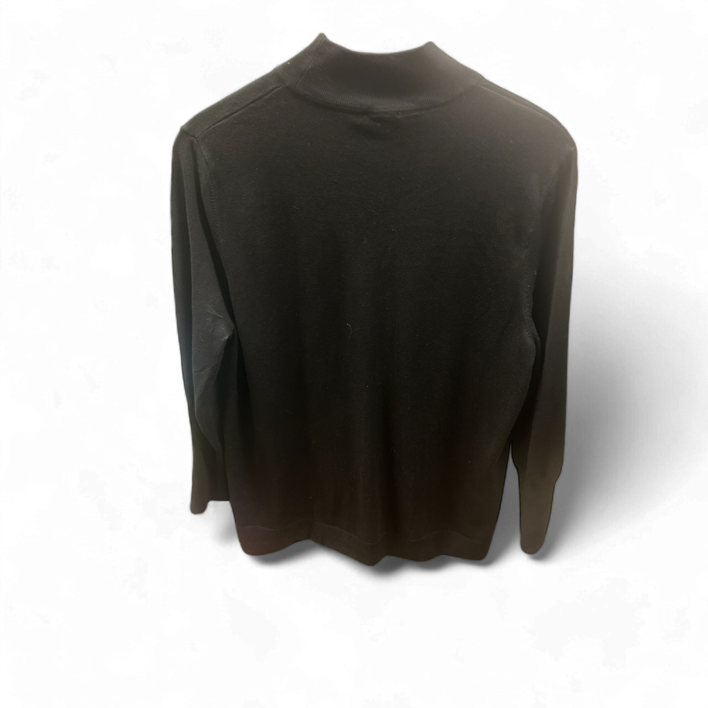Gerry Weber softer Rollkragenpullover mit Armschlitz schwarz Gr. 46