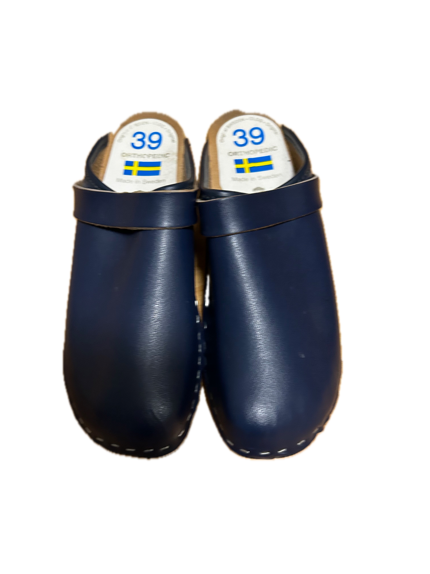 Medizinischer Clog Schweden neu Dunkelblau Größe 39