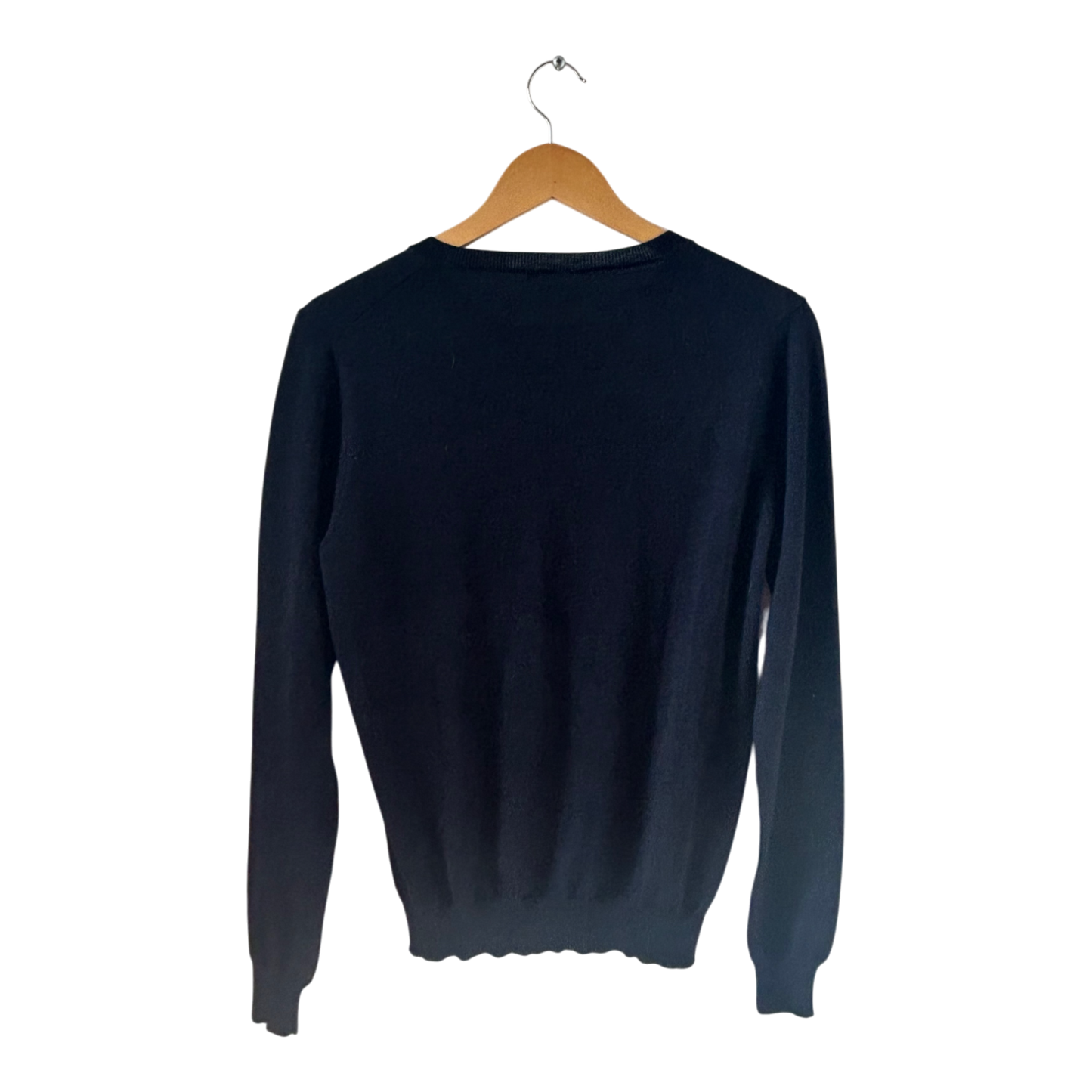 Dal Lago Club Pullover Herren S Blau Schurwolle Made in Italy Neu mit Etikett