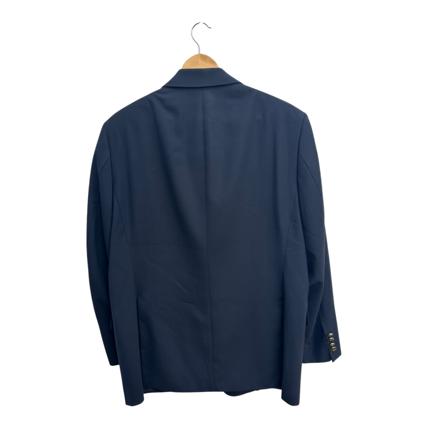 Eduard Dressler Sakko Gr 25 Dunkelblau Zegna Wolle Blazer Herren Elegant Modern