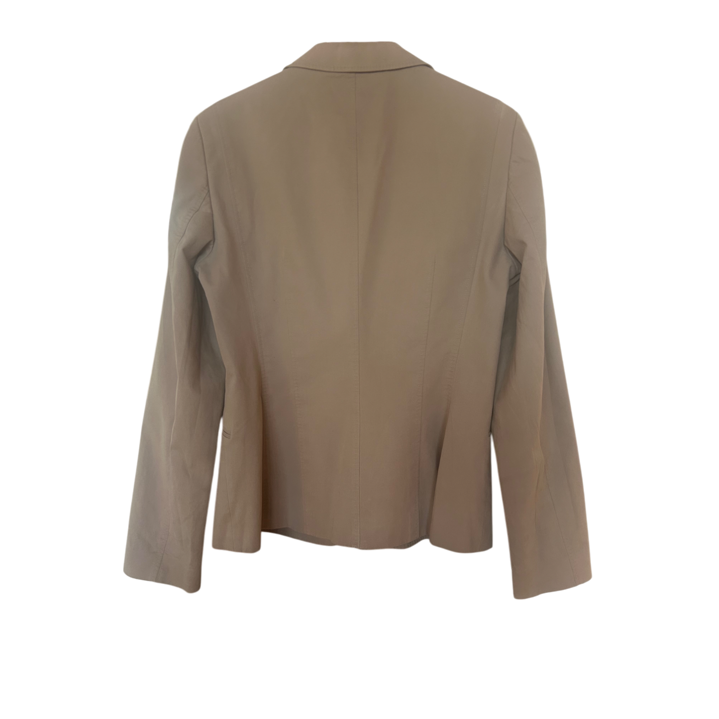 🌟 Boss Damen Blazer 38 – Baumwolle Beige, Elegant