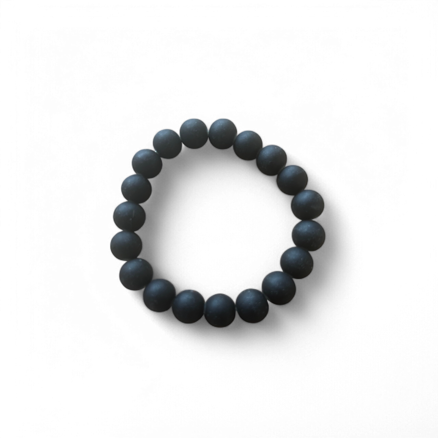 Naturstein Armband Black Minimalistisch Look Elegant