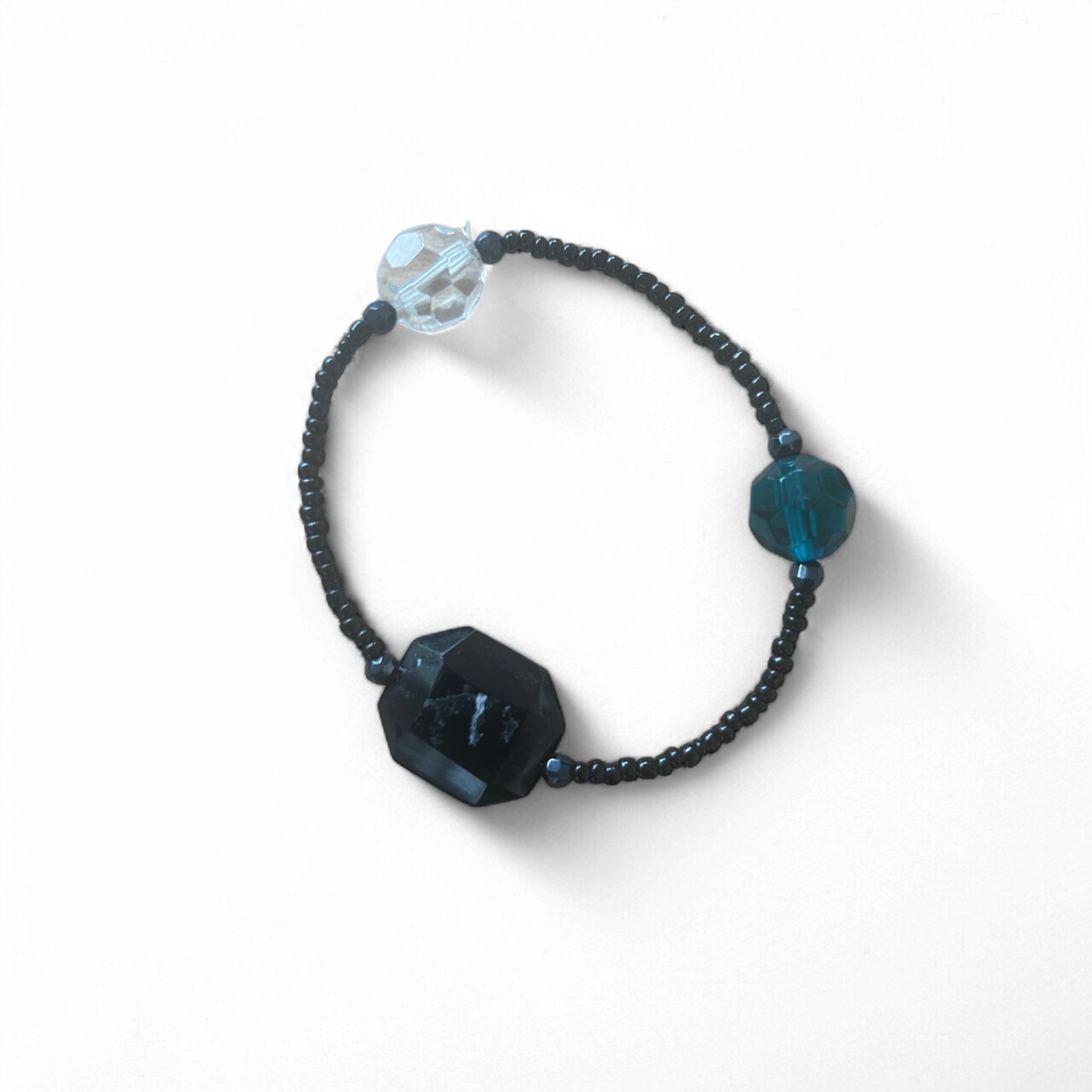 Glasperlen Armband Elegant Handgefertigt Elegant Modern