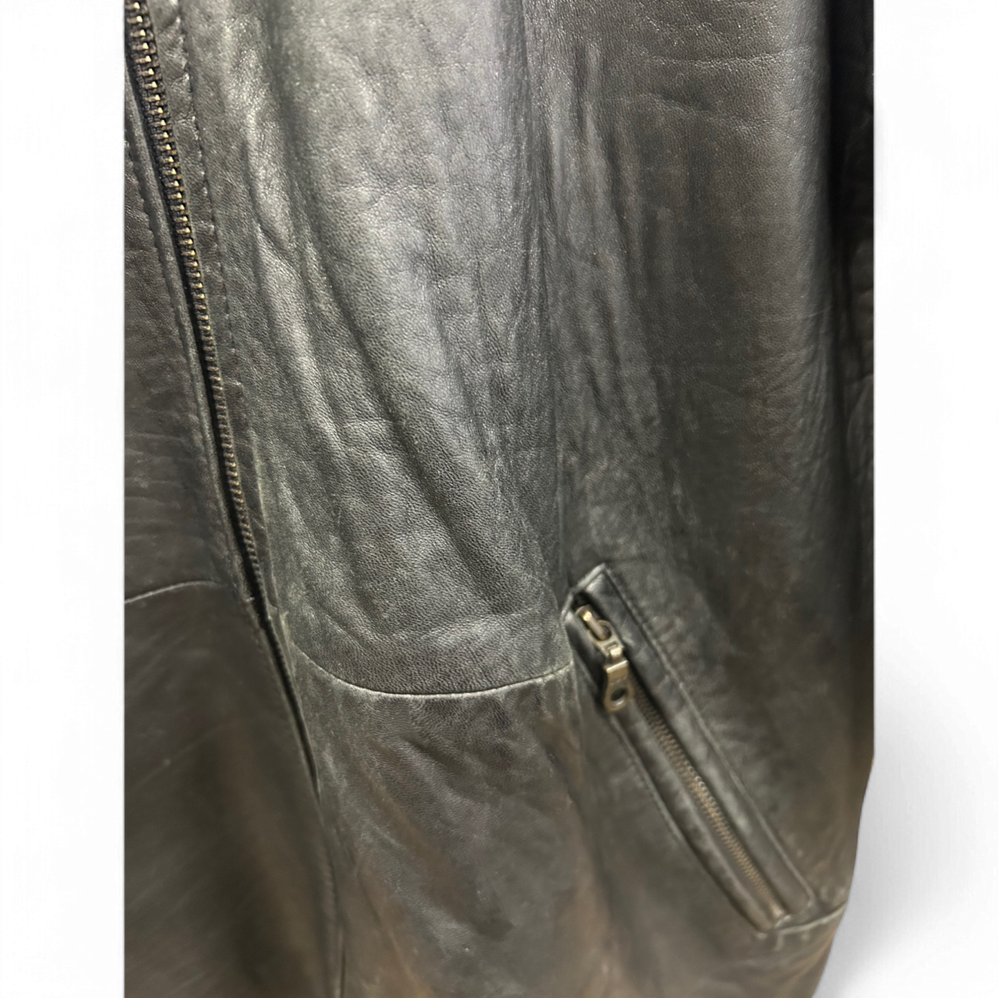 🖤 Yessica Damen Lederjacke Gr. 40 – Schwarz – Warme Winterjacke mit Fellkragen 🖤