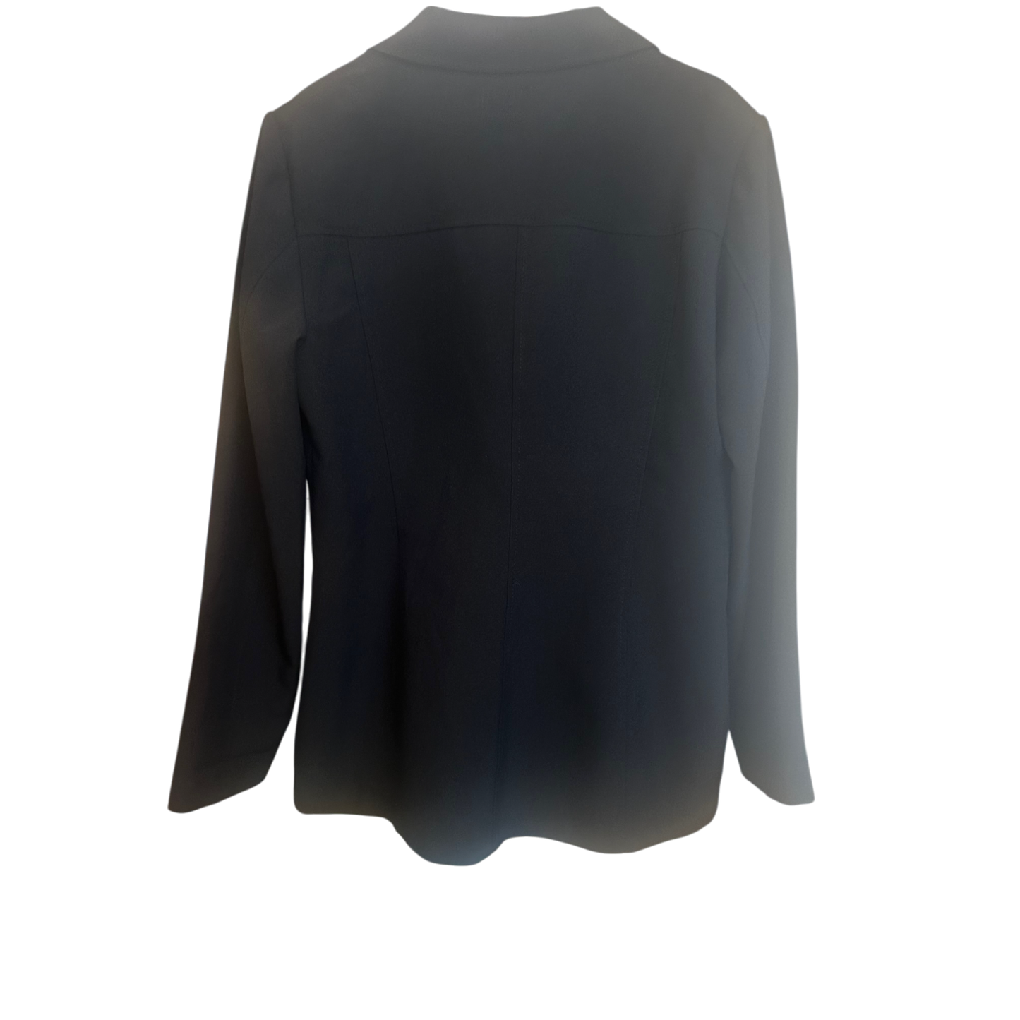 🟢 Hennes Collection Damen Blazer Gr. 44 – Leicht & Ungefüttert – Schwarz, Minimalistisch 🟢