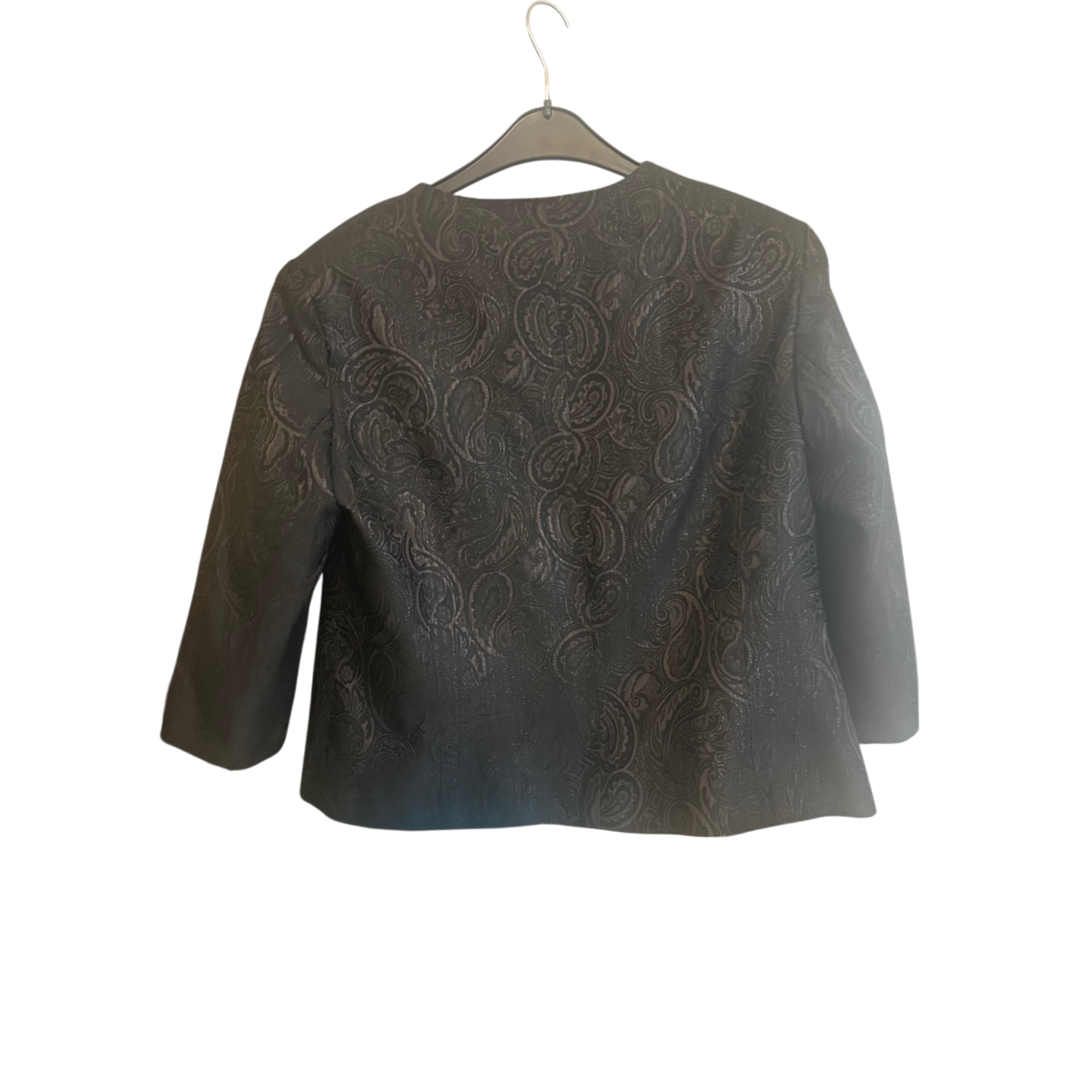 ✨ De Neve Haute Couture Berlin – Edler Damenblazer mit Paisley-Muster - Größe L ✨