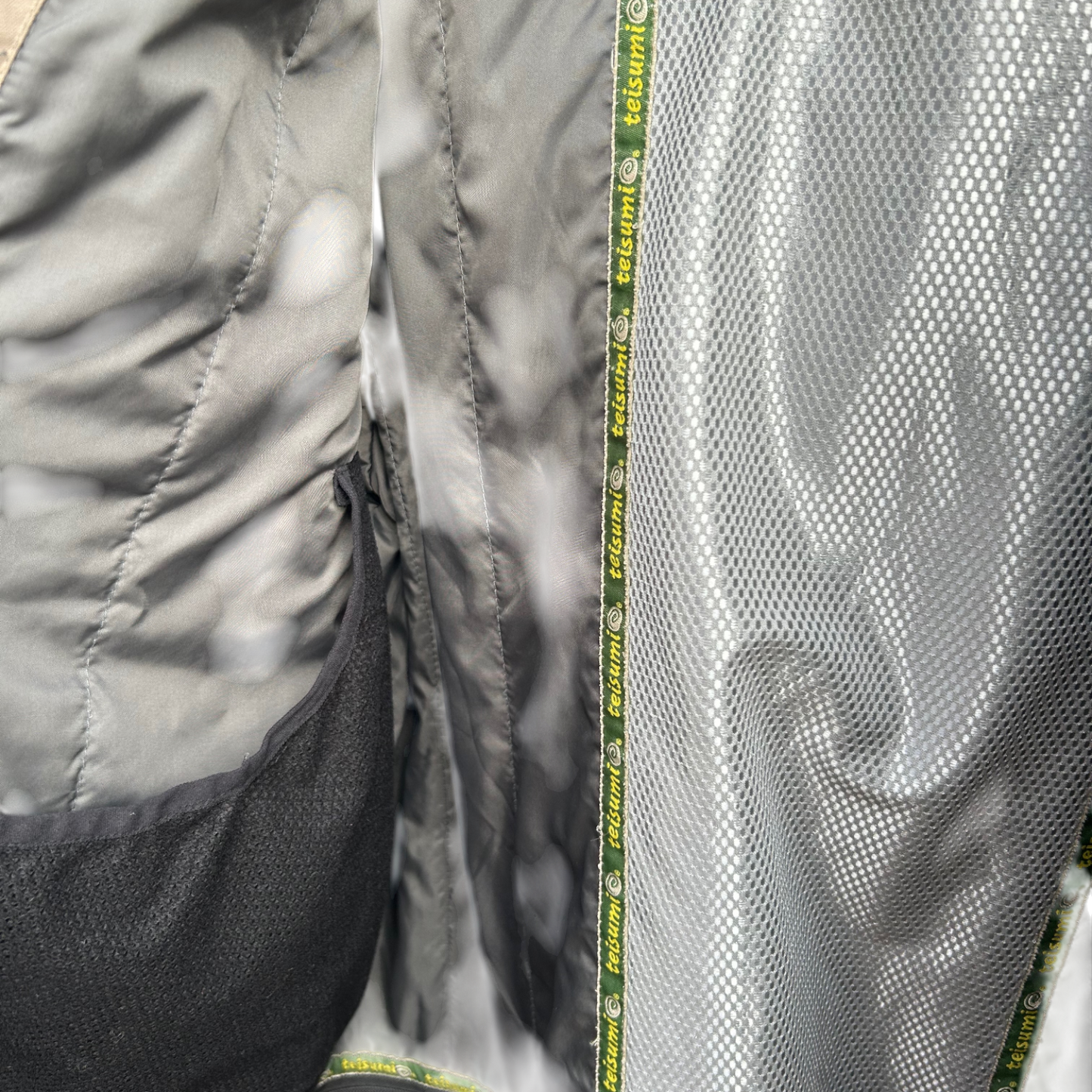 Teisumi Herren Outdoorjacke Gr XXL Braun Warm Kapuze Wasserdicht Winddicht Funktion