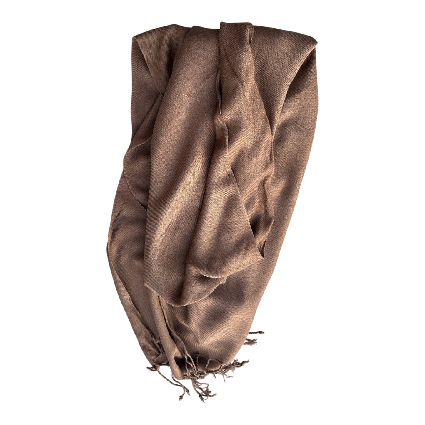 Sorbetto Schal Damen braun weich Viskose schlicht elegant Accessoire Herbst Winter