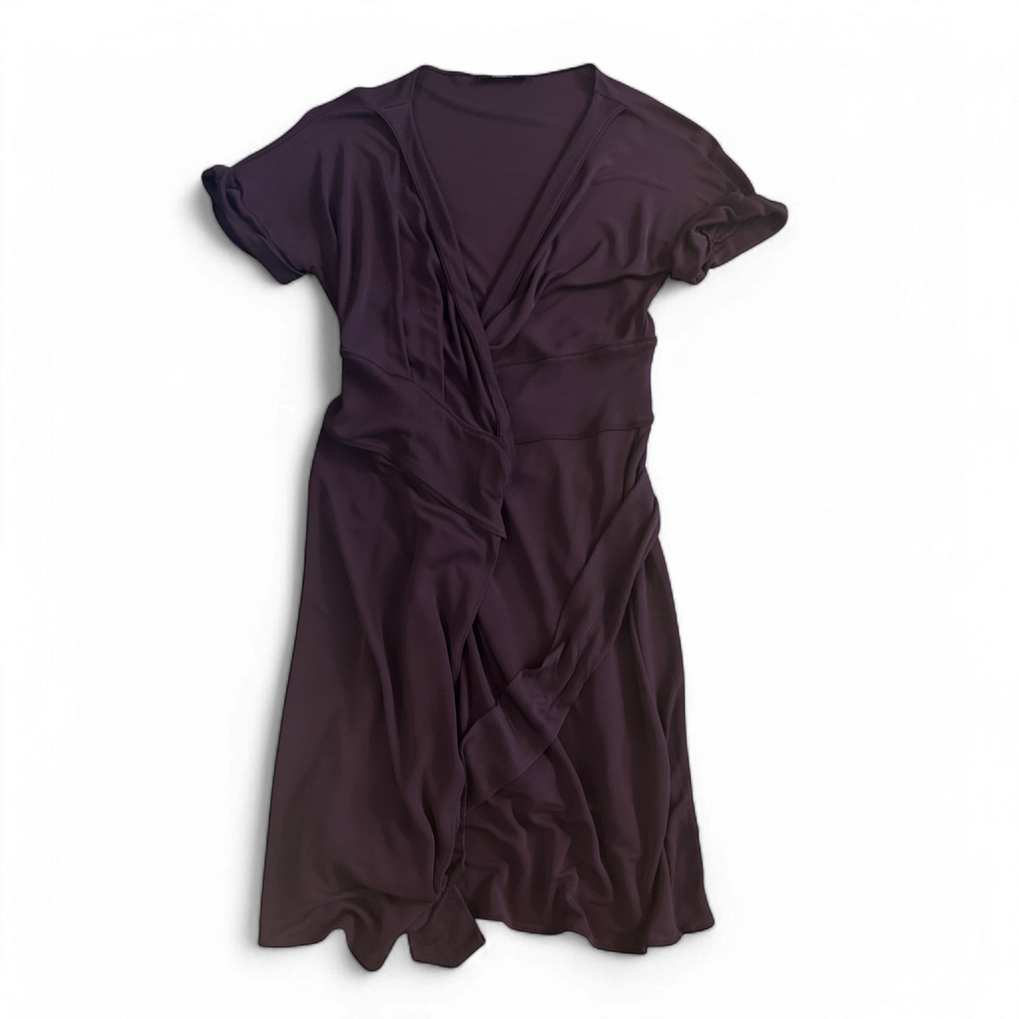 ✨ Strenesse Wickelkleid Gr. 36 Pflaume – Top Zustand 🌿