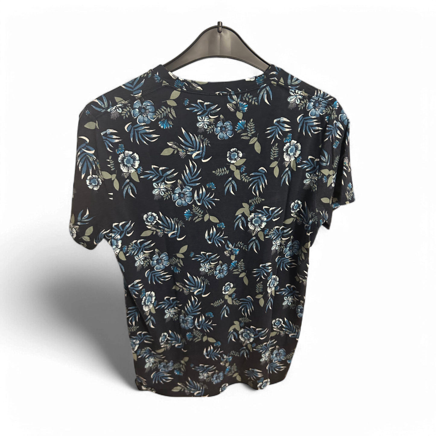 : 🌺 Hollister T-Shirt Herren M – Floral & Logo-Look 🌿