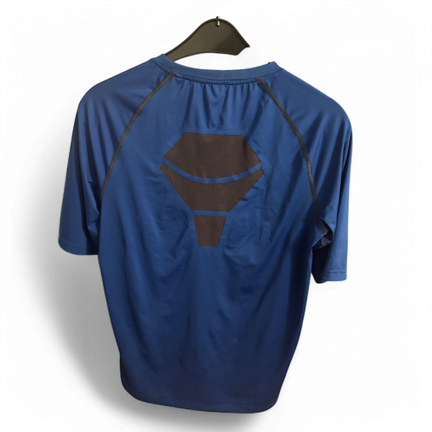 🔵 SHAMP Funktionsshirt Herren L – Sport & Stretch 🏃♂️