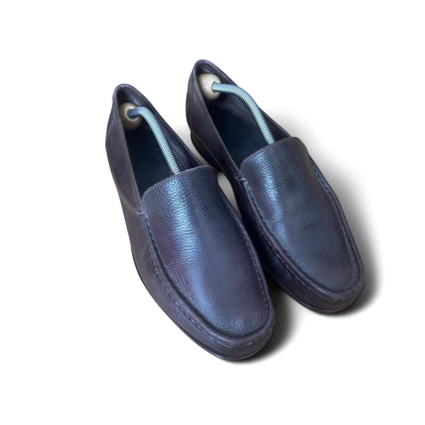 🥿 Dunkelbraune Slipper Herren Gr. 8 – Klassischer Look 🥿