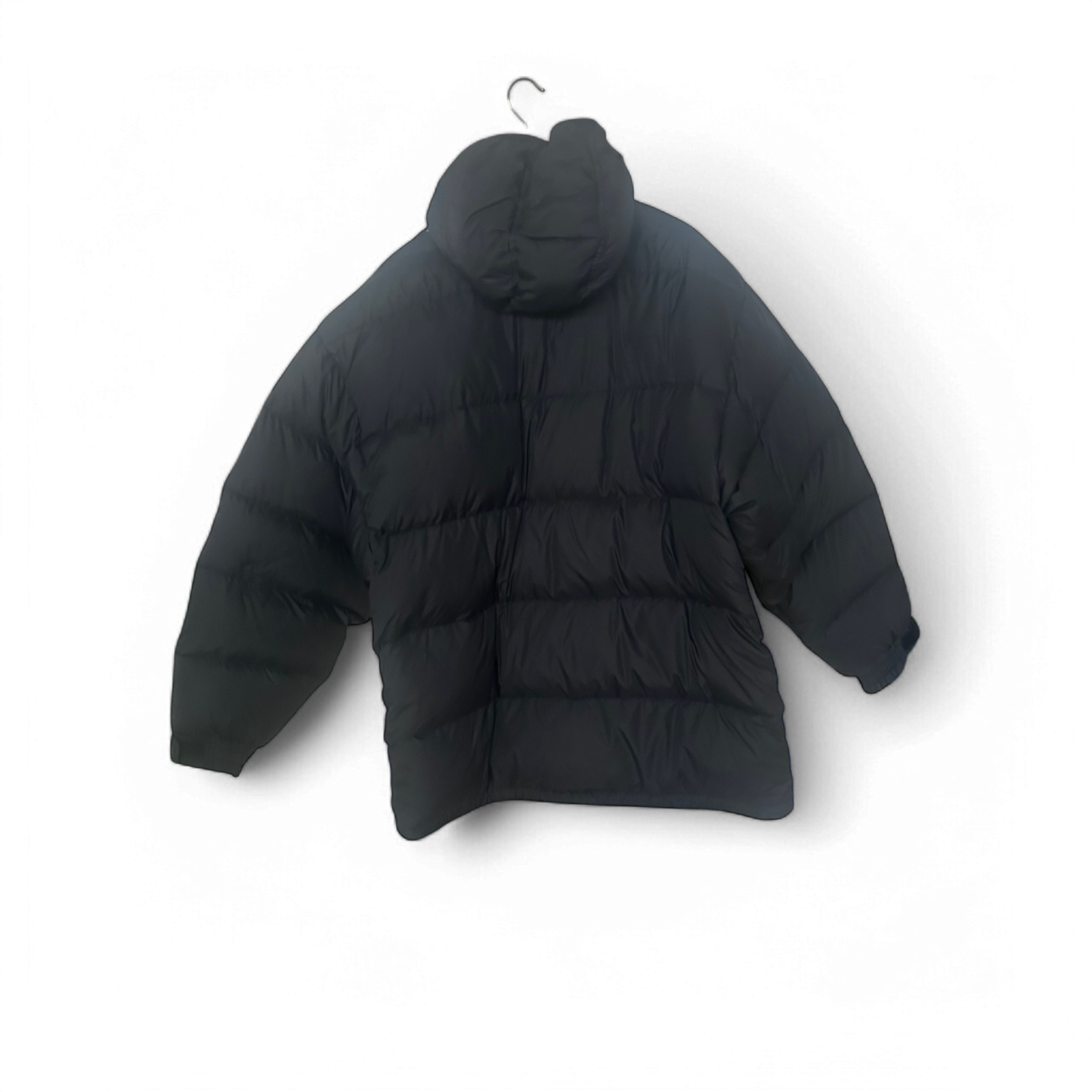 FILA Daunenjacke Herren Gr XXL Schwarz Gelb Warm Leicht Kapuze Winterjacke Stylisch