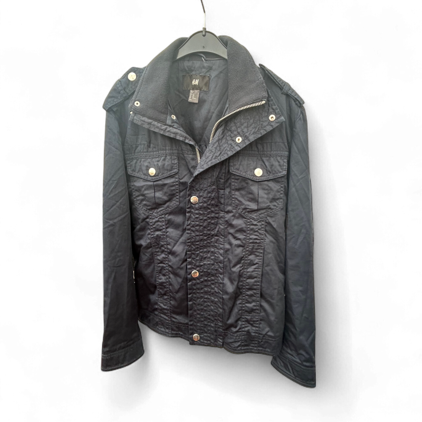 🧥 H&M Herren Jacke 48 Dunkelblau – Top Qualität & Style 🧥