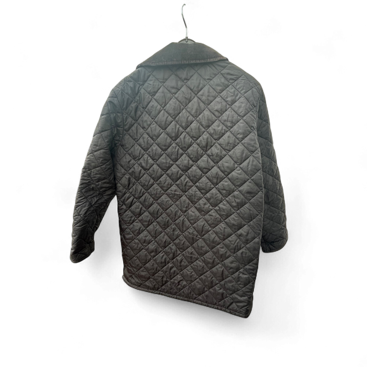 Barbour Herren Steppjacke Größe L Schwarz Klassisch Warm Gefüttert Outdoor