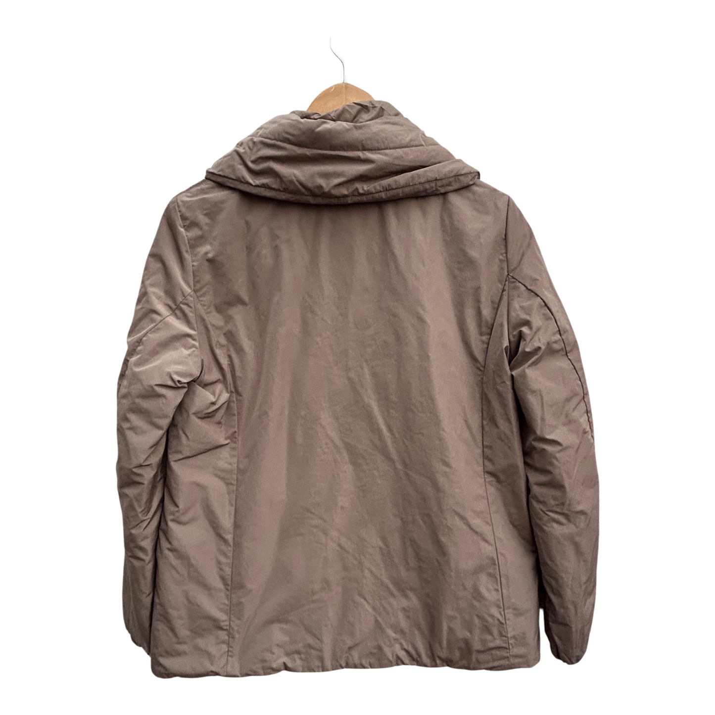 Geox Respira Jacke Damen Gr 36 Beige Übergangsjacke Atmungsaktiv 2 Wege Zipper