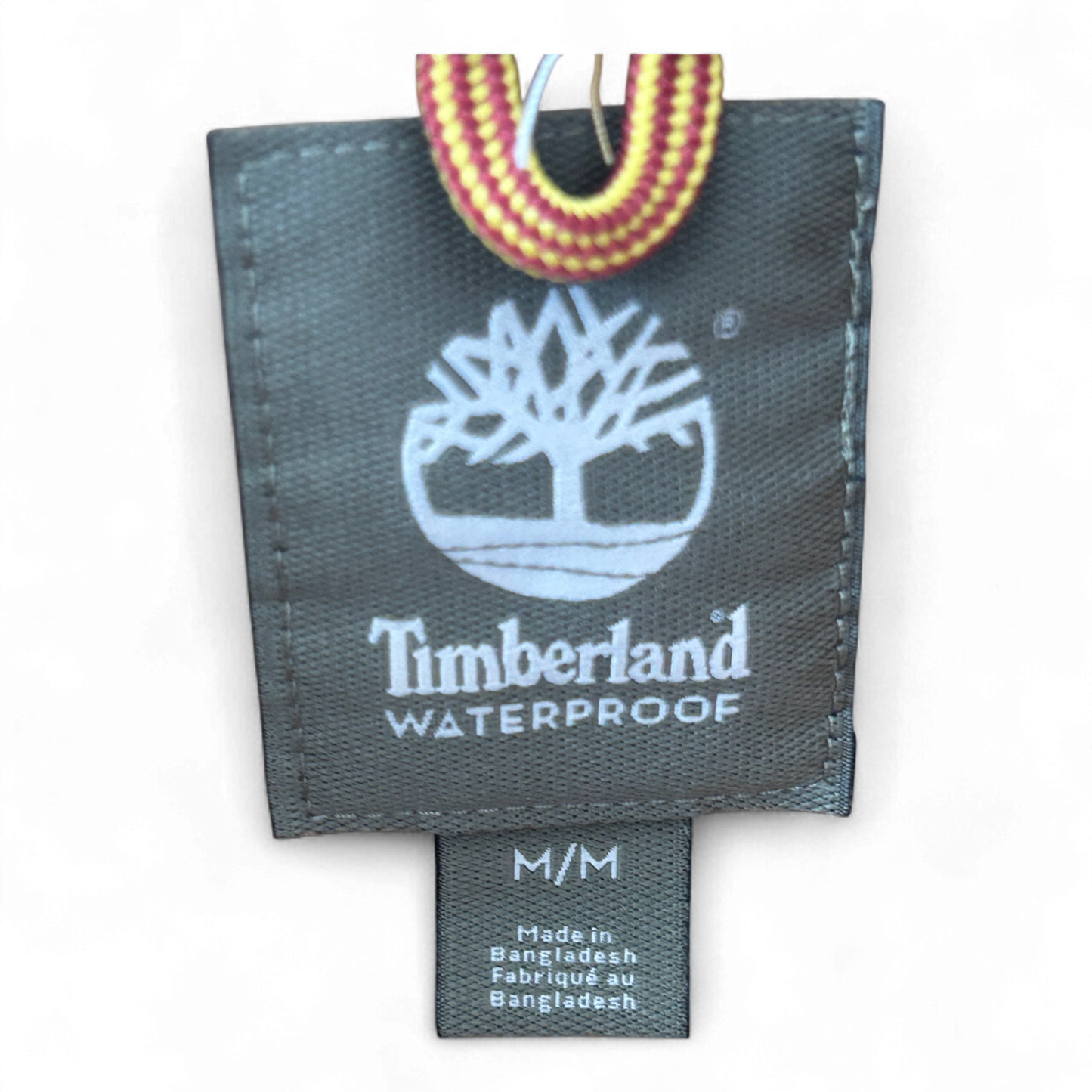 Timberland Herrenjacke M Braun Waterproof 100 % Nylon Outdoor Kapuze Logo
