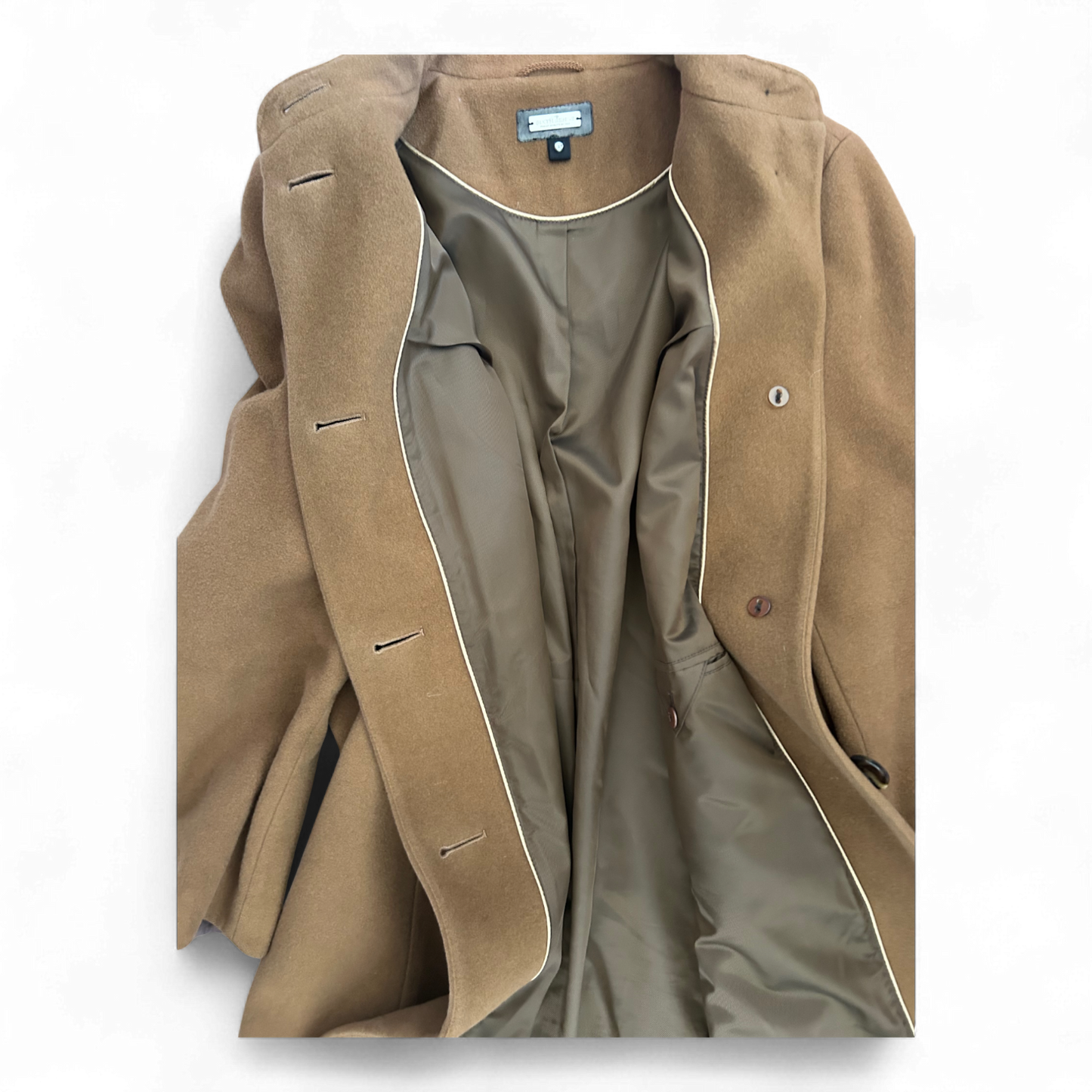 Damen Mantel braun Gr 42 Sixth Sense Schurwolle Kaschmir elegant Winterjacke