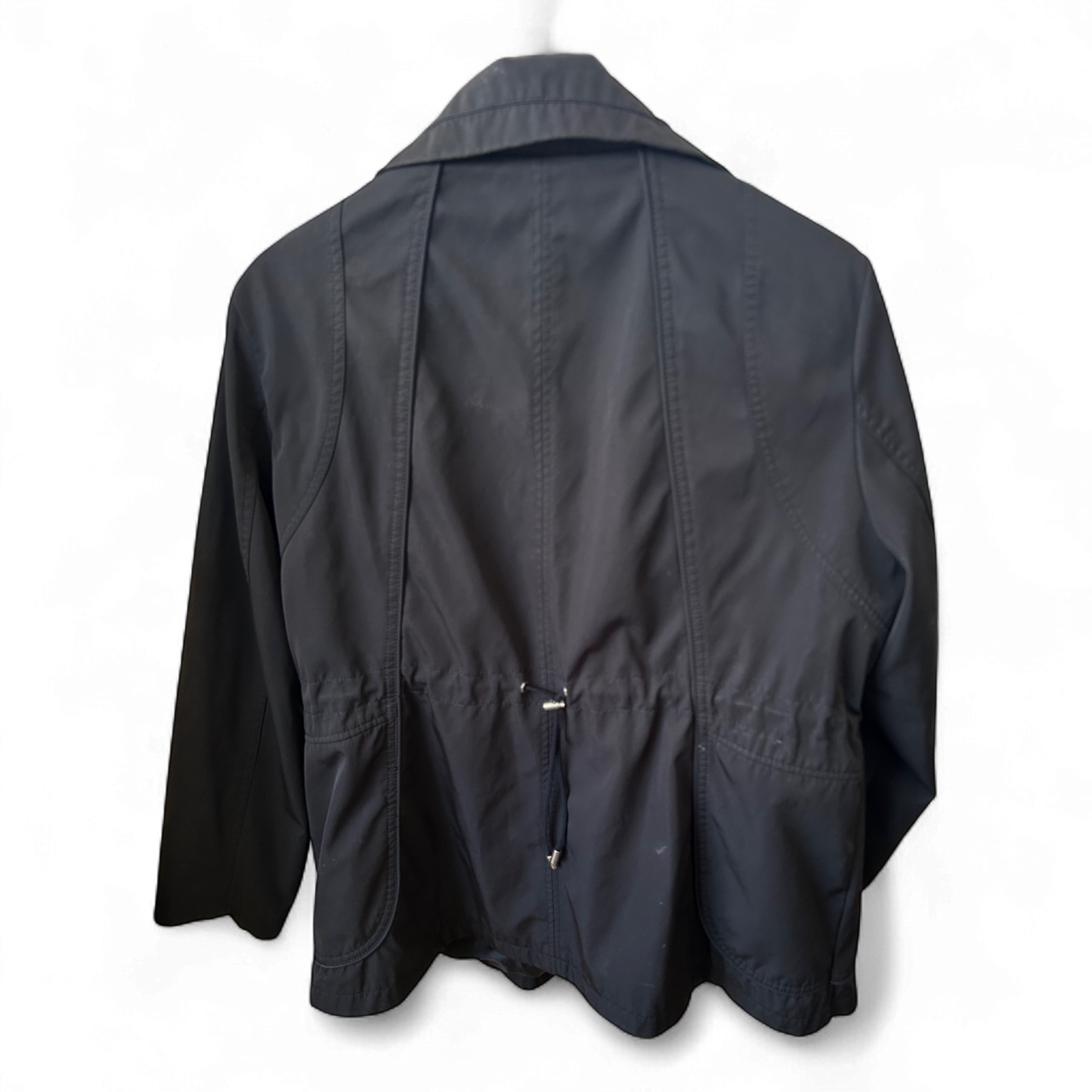 Übergangsjacke Damen Gr 50 Schwarz The Outerwear Tailliert Sportlich Jacke Elegant