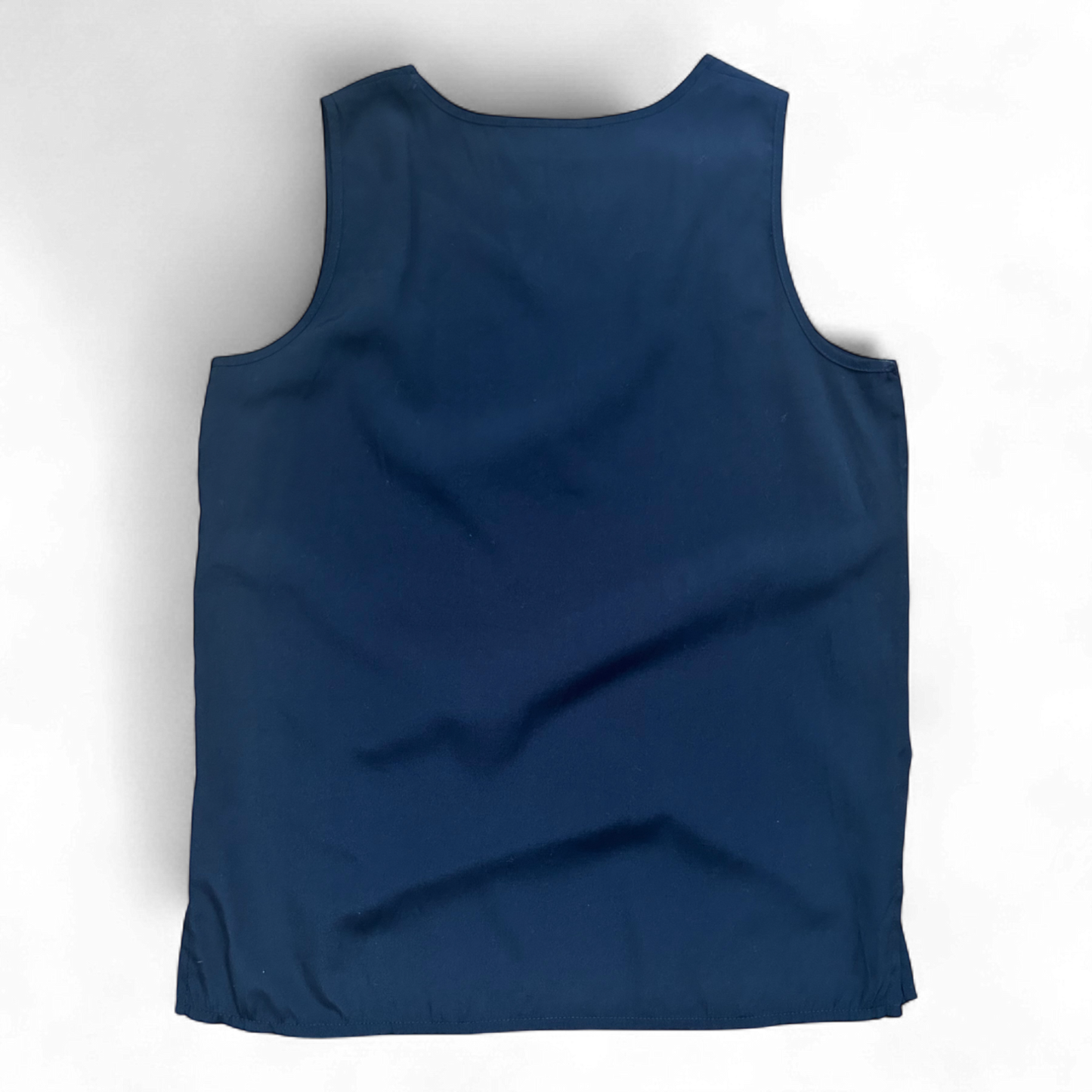 Barisal Damen Top 40 Schwarz Viskose Mix Ärmellos Elegant Basic Sommer Bluse