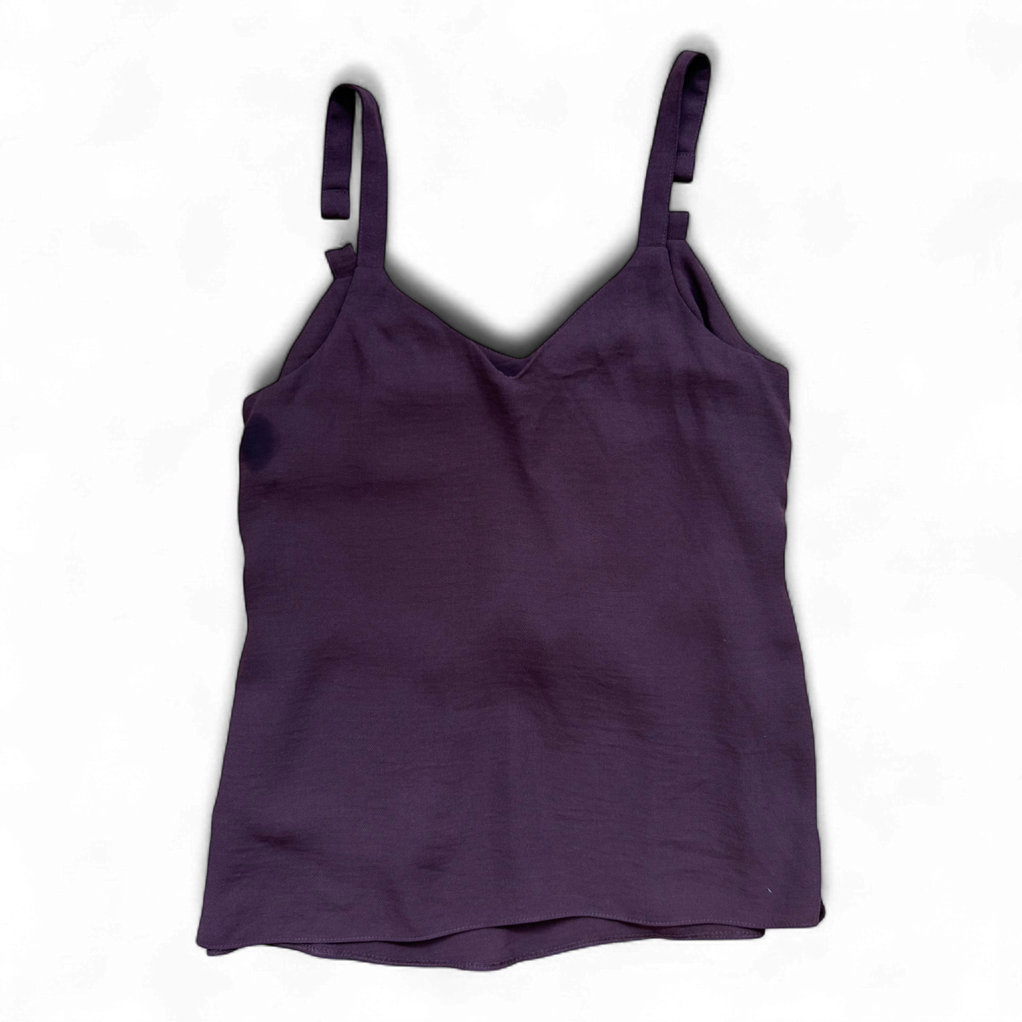 Primark Damen Top 38 Braun Spaghettiträger Elegant Sommer Gürtelring Look