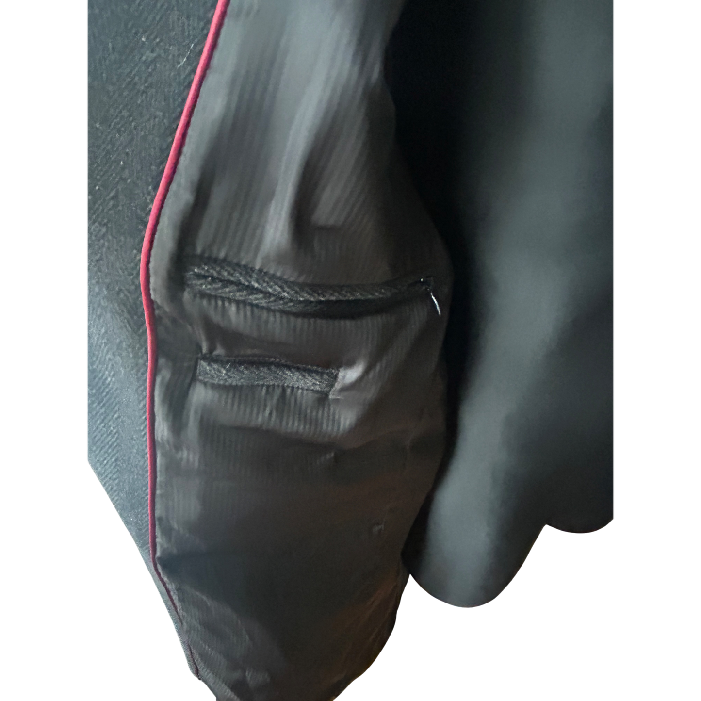 Herren Mantel Dunkelgrau Gr 50 Wollmix Fischgraet Klassisch Elegant Winter