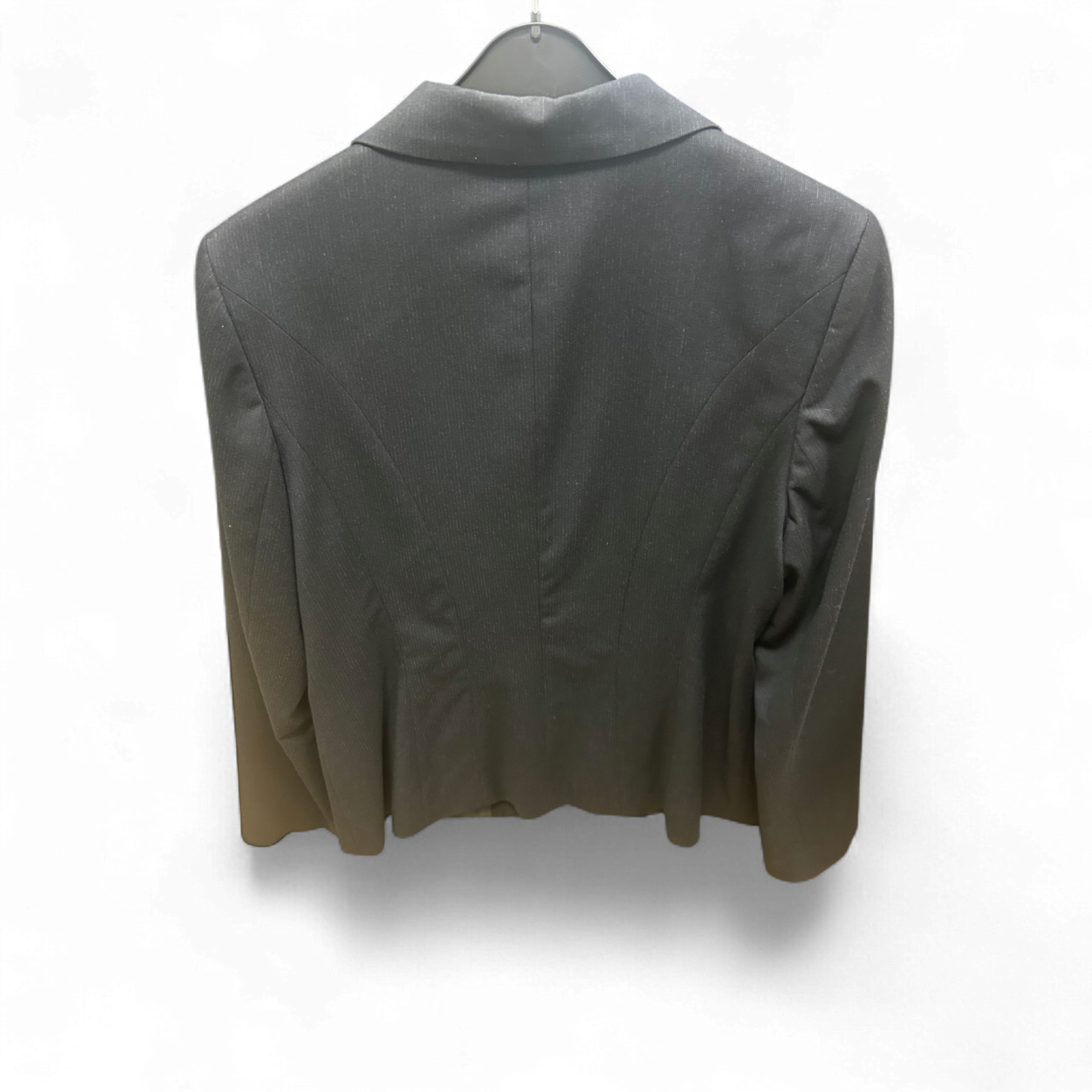 Selection by s.Oliver Damen Blazer Dunkelgrau Gr 46 Business Stretch Elegant