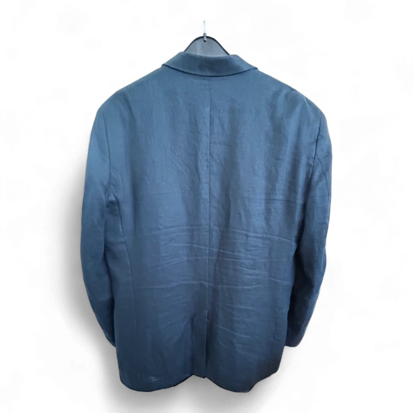Angelo Litrico Blazer Gr 56 Dunkelblau 100% Leinen Sakko Herren Sommer