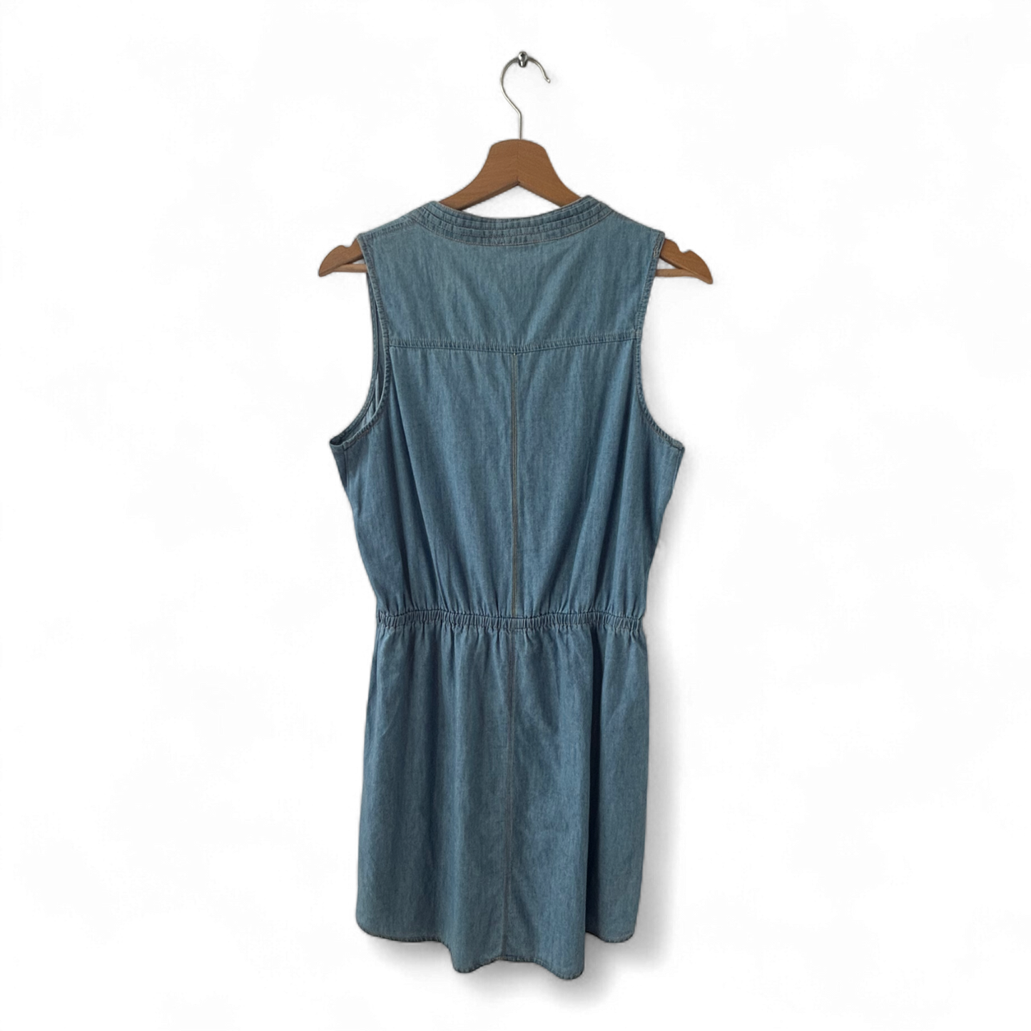 Colloseum Kleid Damen Dress Damenkleid Gr. S Jeanskleid Denim Ärmellos Baumwolle