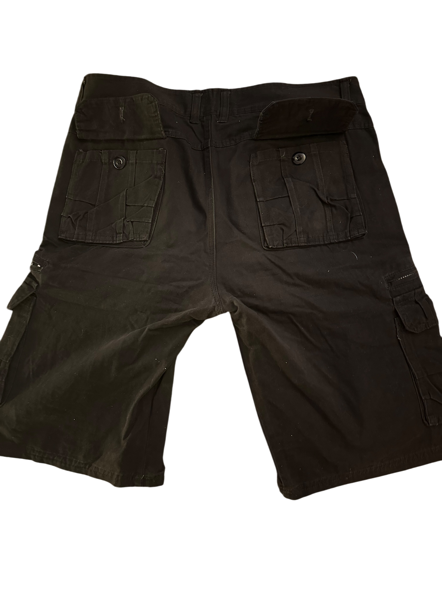 🩳🖤 Pure Panda Herren-Shorts Schwarz – Gr. 40 🖤🩳