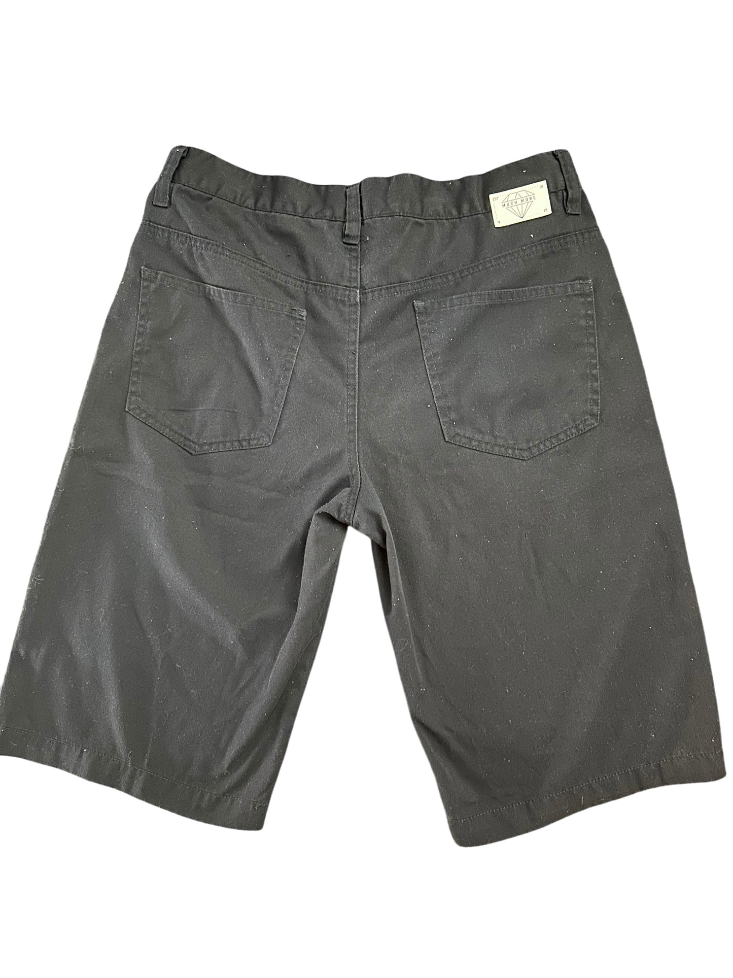 🩳⚫ Much More Herren-Shorts Schwarz – Gr. S ⚫🩳