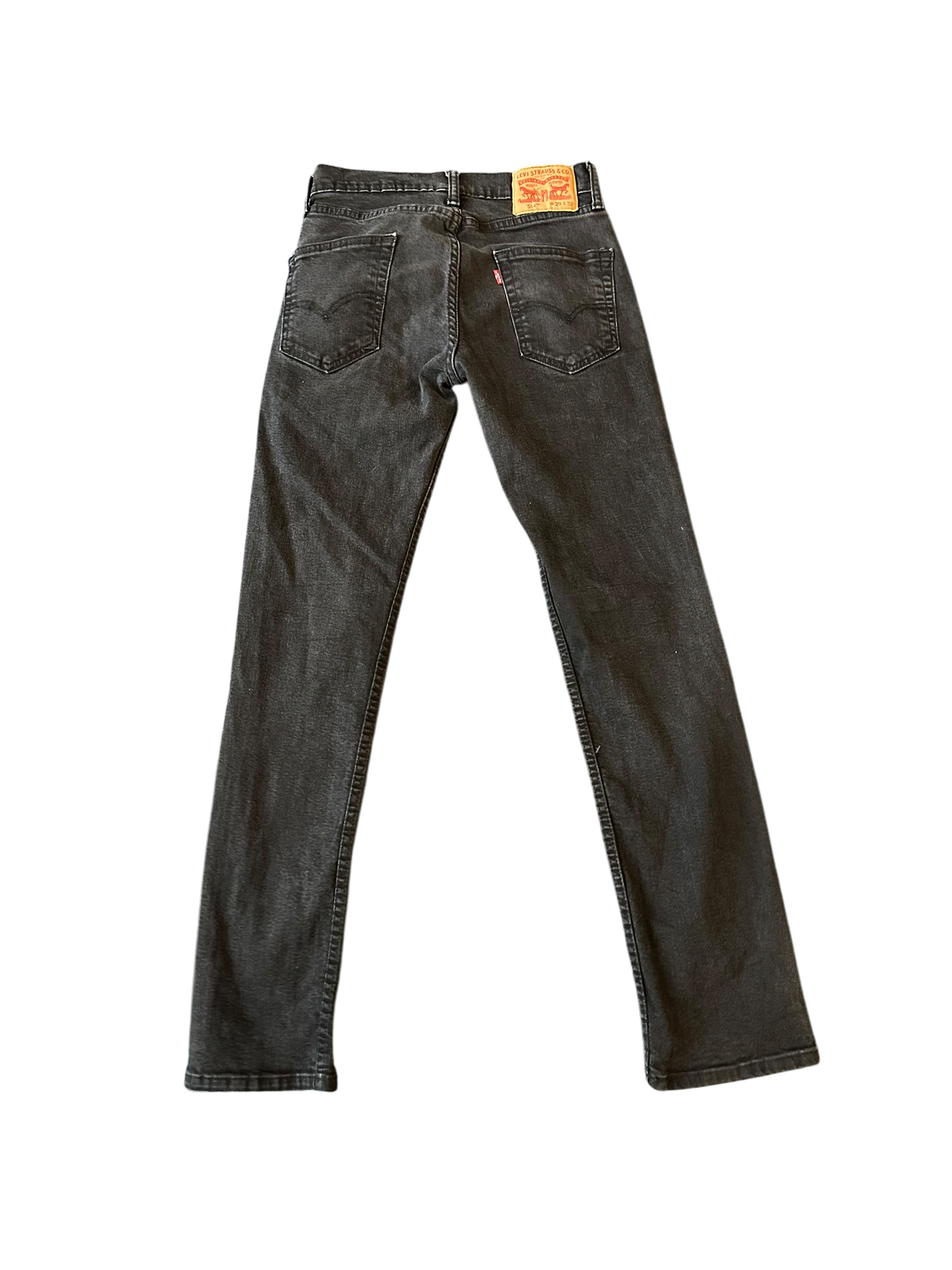 👖 Levi's 514 Damen Jeans | Gr. 29/32 | Schwarz | Slim Fit 👖