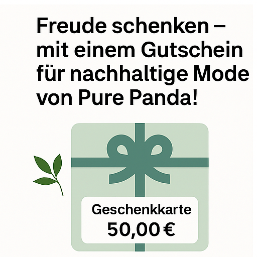 Pure Panda Geschenkkarte im Wert von 50 EUR