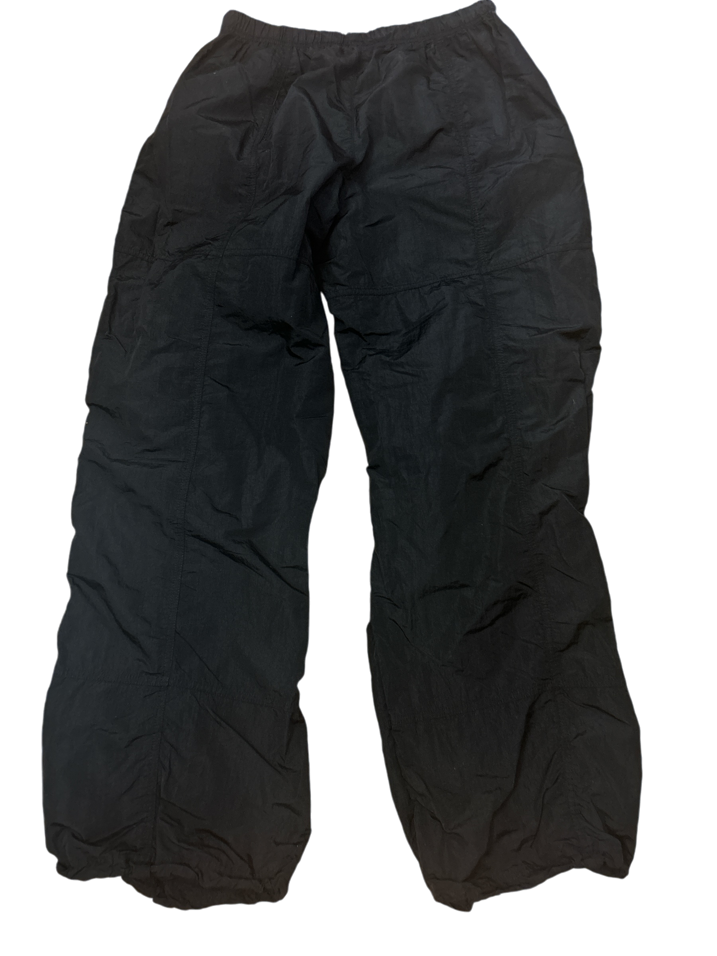 Lässige Bershka Damen Baggy-Hose Schwarz Größe M