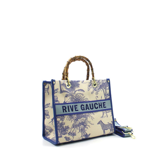 🌿 JUNGLE RIVE GAUCHE Cabas-Tasche aus Baumwolle  👜