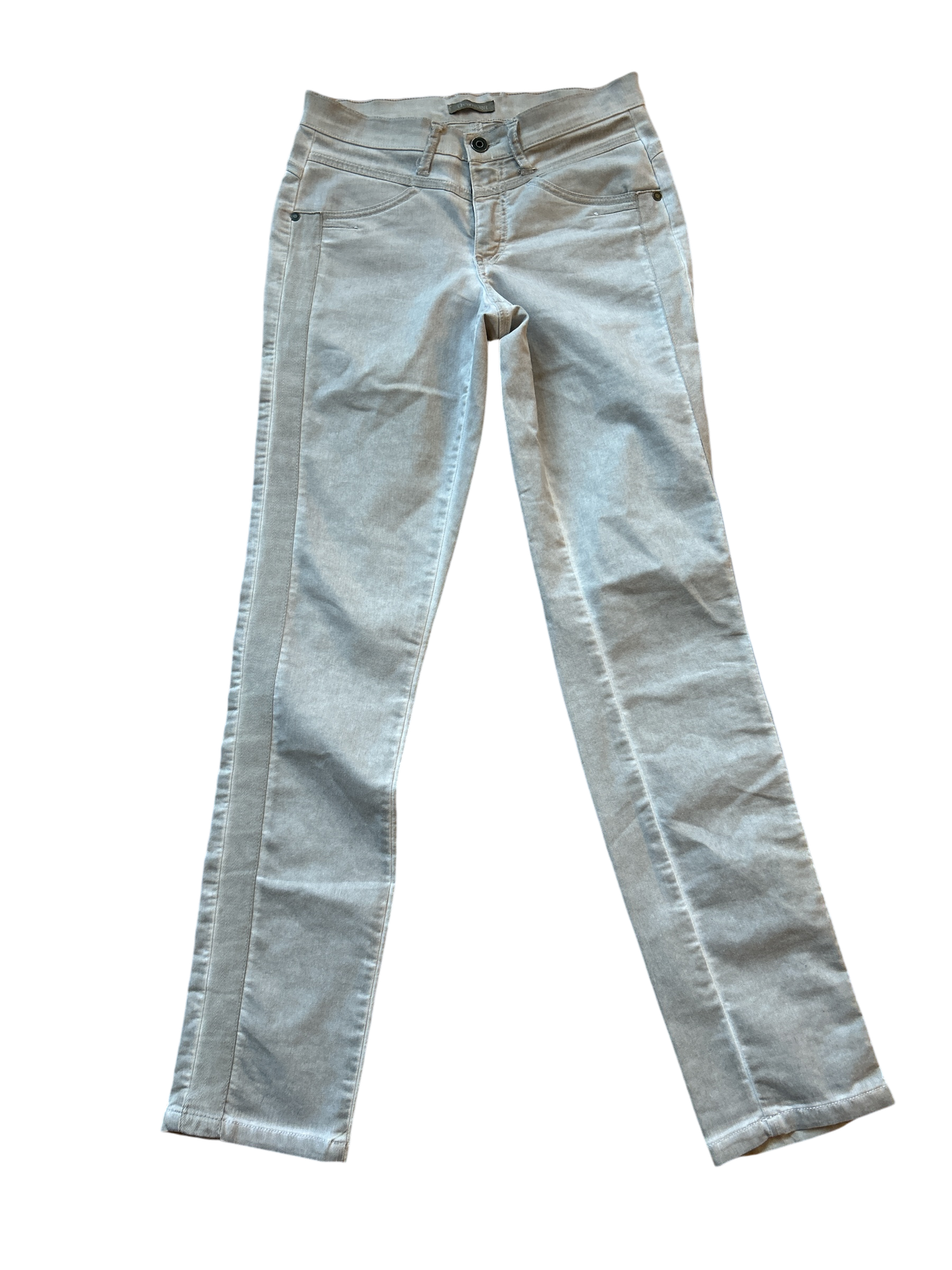 Dreamstar, Stretchhose in Batikoptik beige Größe 36
